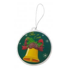 Χριστουγεννιάτικο Στολίδι Καμπάνα Με Οπτική Ίνα  (7,5cm)